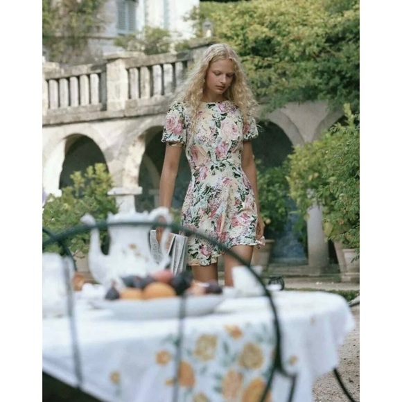 Faithfull The Brand Sidonie Floral Mini Dress - Picture 6 of 16